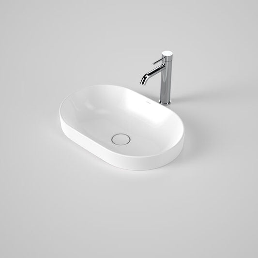 Liano II 530mm Pill Inset Basin – White