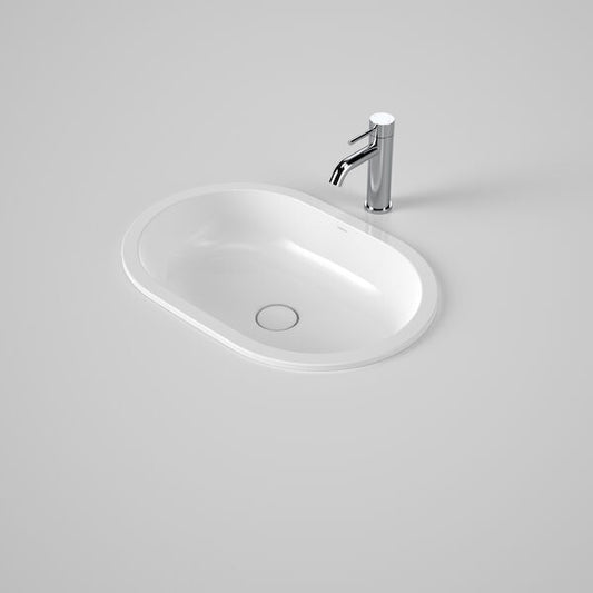 Liano II 580mm Pill Under/Over Counter Basin – White