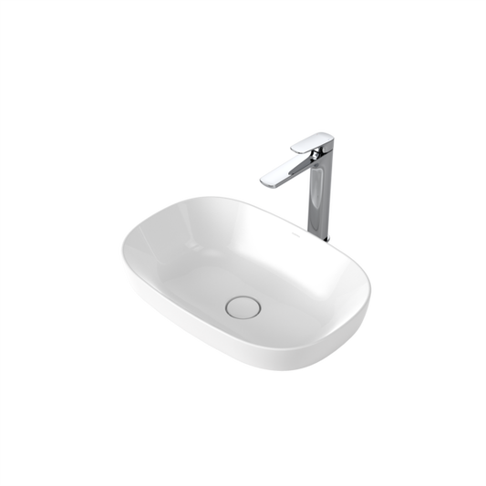 Contura II 530mm Inset Basin - White