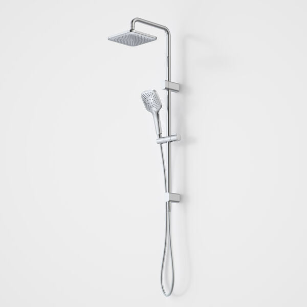 Luna SYS O/H Shower On Rail Chrome