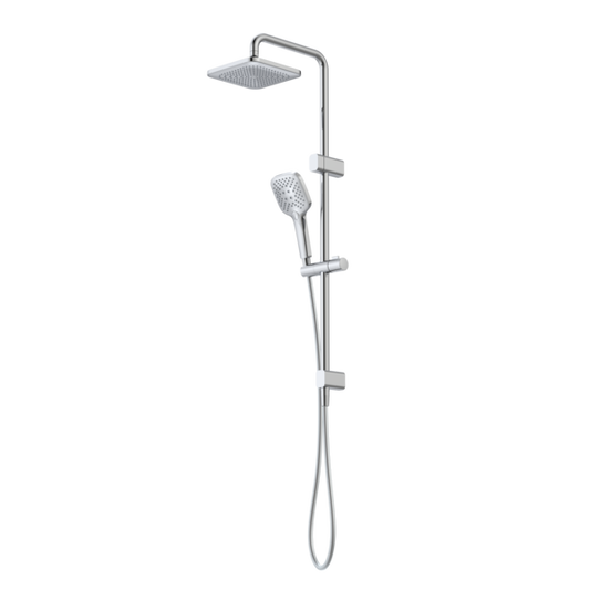 Luna SYS O/H Shower On Rail Chrome