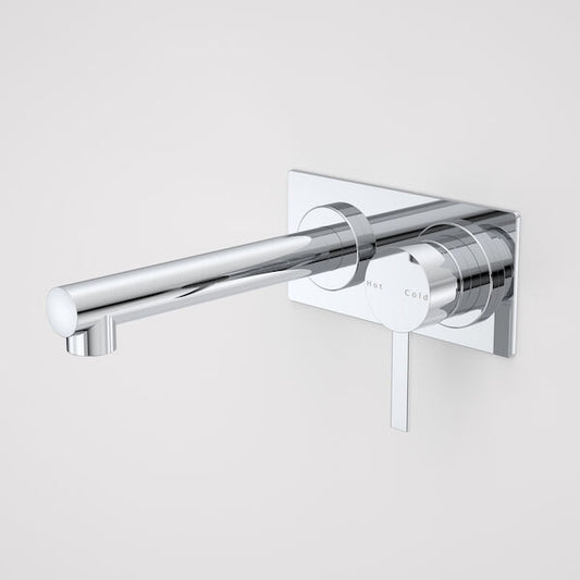 Liano Bath Mixer with 180mm Straight Outlet and Plate Mount (RH/LH outlet)