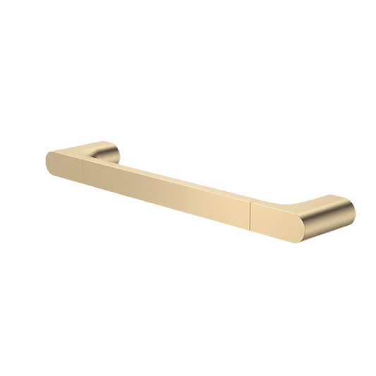 Urbane II Universal Rail Straight 400mm - Brushed Brass
