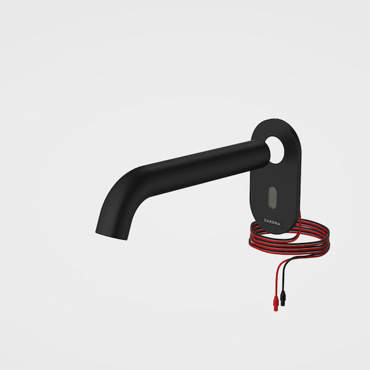 Liano II Sensor 175mm Wall Outlet Tap - Trim Only - Matte Black