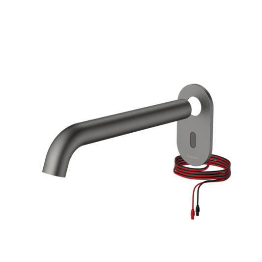 Liano II Sensor 210mm Wall Outlet - Trim Only - Gunmetal