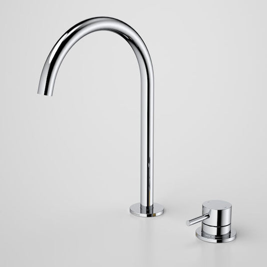 Liano II Hob Basin/Sink Mixer Set 200mm - Chrome