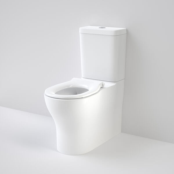 Opal Cleanflush Easy Height Wall Faced Close Coupled Suite with Single Flap Seat