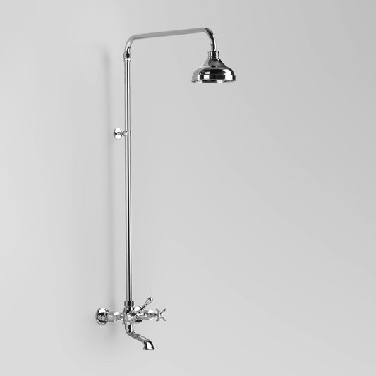 Bath/overhead shower Set 150mm shower head with divertor