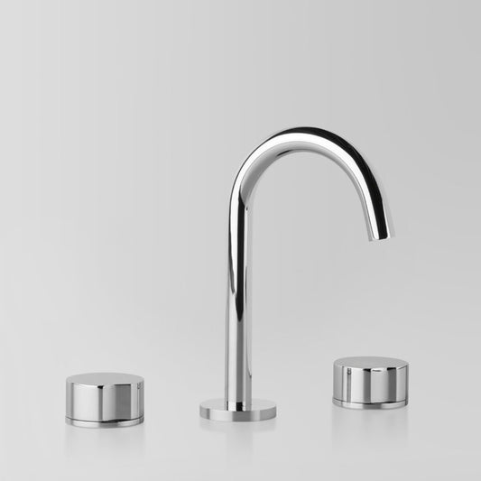 Basin Set 110mm Gooseneck Swivel Spout