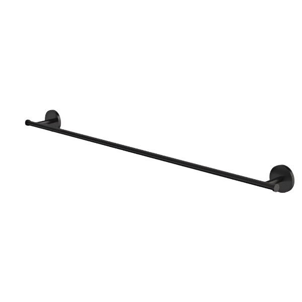 Liano Nexus Single Towel Rail - Black