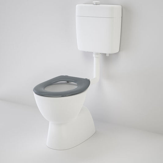 Care 200 V2 Connector (S Trap) Suite with Caravelle Care Single Flap Seat - Anthracite Grey