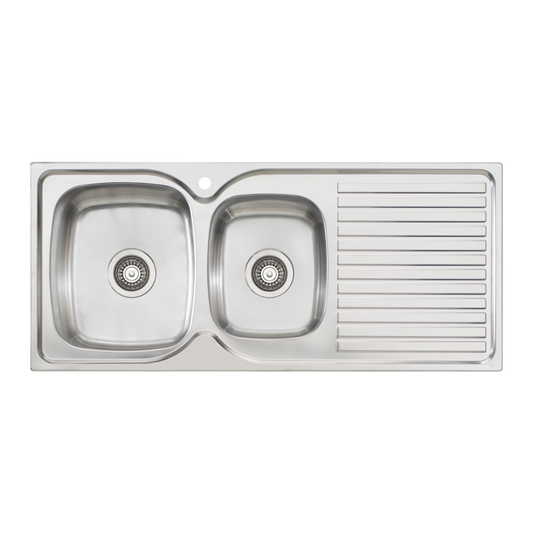 Endeavour 1 & 3/4 Bowl Sink With Drainer