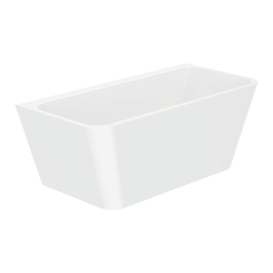 Delta Back-To-Wall Acrylic Bath, 1500mm