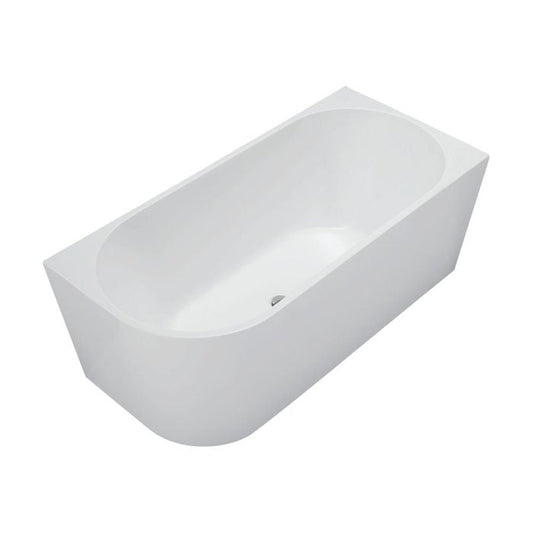 Isabella Left-Hand Acrylic Corner Bath, Gloss White, 1500mm