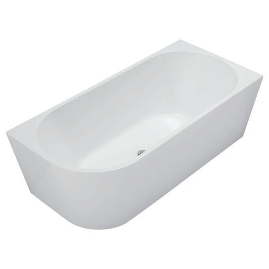 Isabella Left-Hand Acrylic Corner Bath, Gloss White, 1700mm