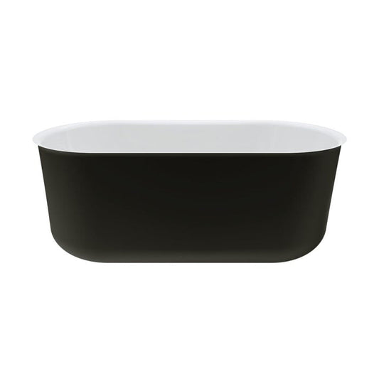 Windsor 1500 Freestanding Acrylic Bath, Matte Black