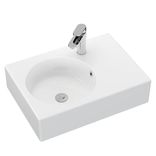 Reba Left Bowl Wall Basin