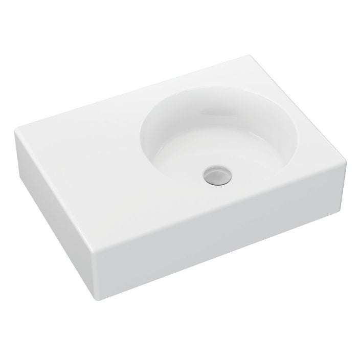 Reba Right Bowl Wall Basin