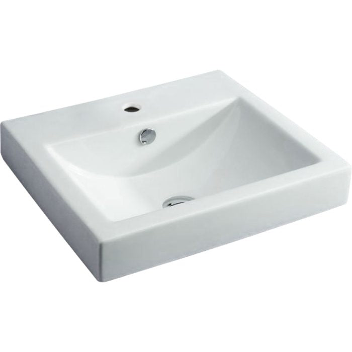 Low Profile Semi-Inset Basin