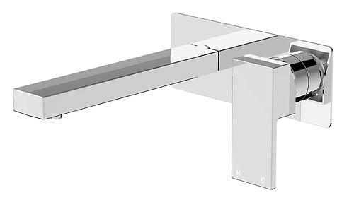 Alto Wall Basin Mixer Chrome
